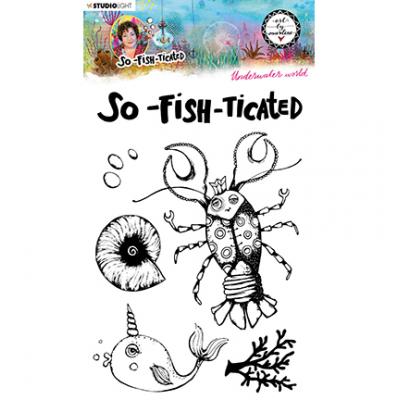 StudioLight So-Fish-Ticated Clear Stamps - Underwater World